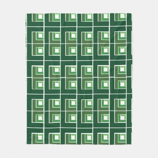 Green Topsy Turvy Fleecedecke (Vorderseite)