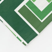 Green Topsy Turvy Fleecedecke (Ecke)