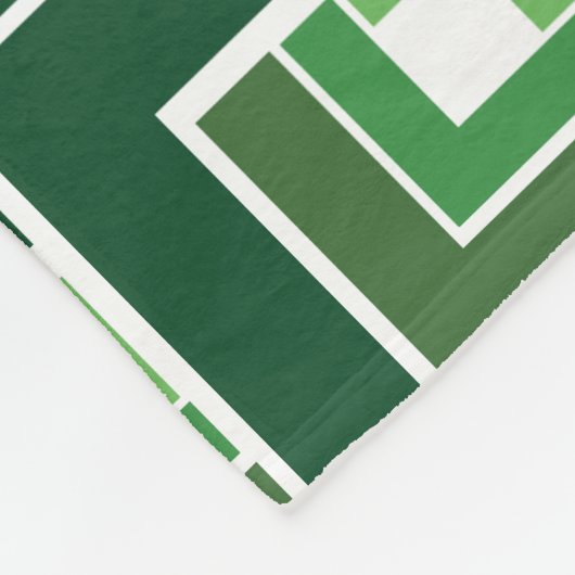 Green Topsy Turvy Fleecedecke (Ecke)