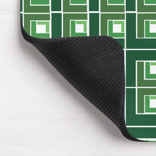 Green Topsy Turvy Mousepad (Ecke)