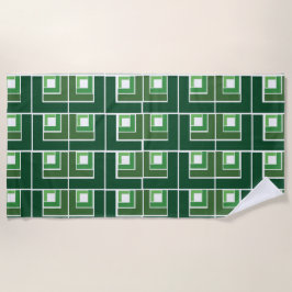 Green Topsy Turvy Strandtuch