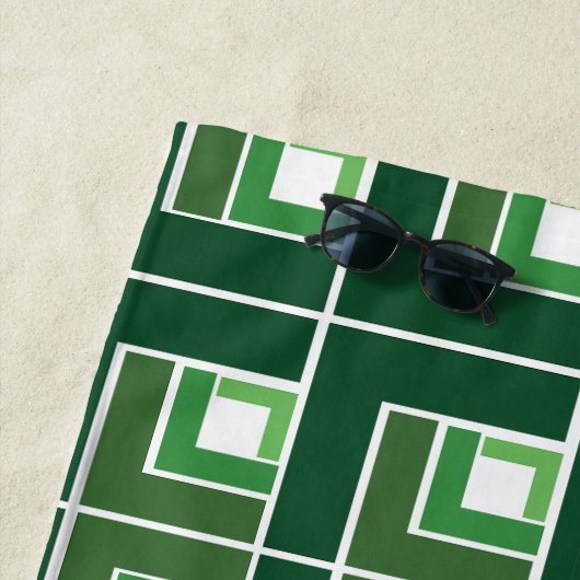 Green Topsy Turvy Strandtuch (Beispiel)