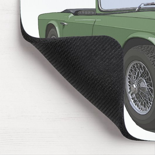 Green TR4 Mousepad (Ecke)