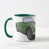 Green TR4 Tasse (Links)
