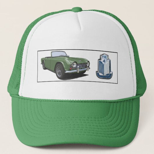 Green TR4 Truckerkappe (Vorderseite)