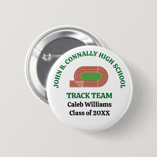 Green Track Team Individueller Läufer Button