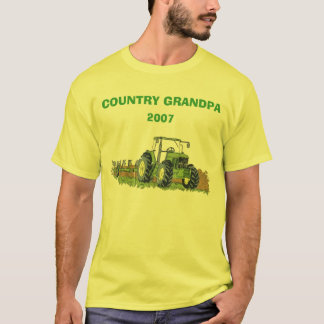 green_tractor, LAND-GROSSVATER, 2007 T-Shirt
