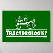 Green Tractor Ologist Poster (Vorne)