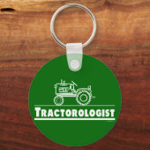Green Tractor Ologist Schlüsselanhänger (Vorderseite)