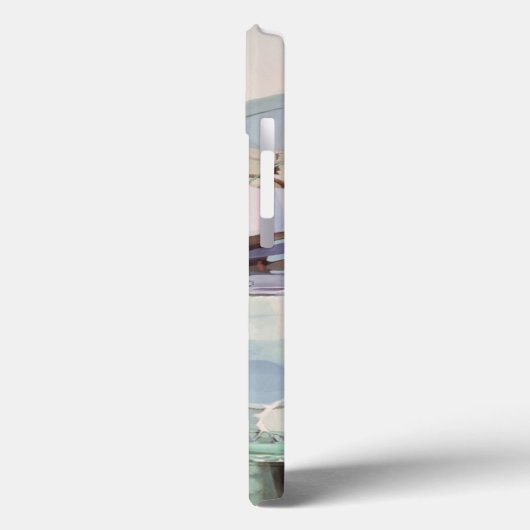 Green Transparency Case-Mate iPhone Hülle (Rückseite / Links)