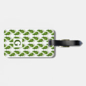 Green Trauben - Gepäckstück Gepäckanhänger (Rückseite horizontal)