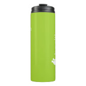 Green Travel für gesunde Trekking-Logos Thermosbecher (Vorderseite)