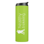 Green Travel für gesunde Trekking-Logos Thermosbecher (Nach links gedreht)