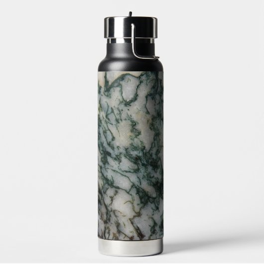 Green Tree Agate Stone Muster Trinkflasche (Links)