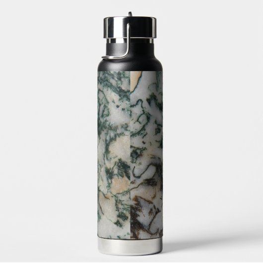 Green Tree Agate Stone Muster Trinkflasche (rechts)