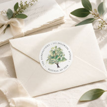 Green Tree Arborist Wasserfarbe HandIllustriert