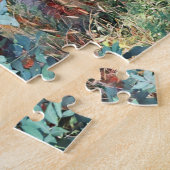 Green Tree Forest Wanderpuzzle Puzzle (Seite)