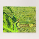 Green Tree Frog Australian Frog Puzzle (Horizontal)