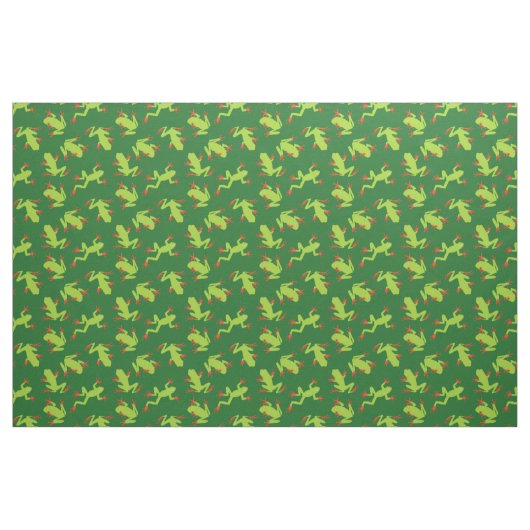 Green Tree Frog Gemustert Stoff (Fat Quarter (45,7 x 55,9 cm))