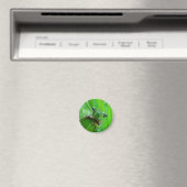 Green Tree Frog Magnet (In Situ (Geschirrspüler))