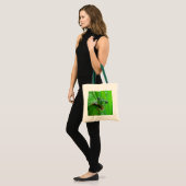 Green Tree Frog Tote Bag Tragetasche (Vorderseite (Model))