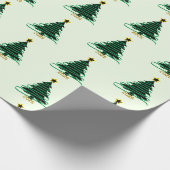 Green Tree Geschenkpapier (Ecke)