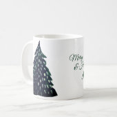 Green Tree Holiday Tasse (Vorderseite Links)