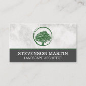 Green Tree Landscaping-Logo Visitenkarte (Vorderseite)