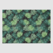 Green Tree  Pflanze Muster Seidenpapier (Vorderseite)