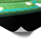 Green Tree Python Poster (Ecke)