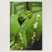 Green Tree Python Puzzle (Vertikal)