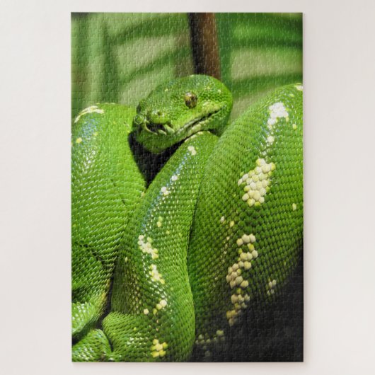 Green Tree Python Puzzle (Vertikal)