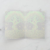 Green Tree Verzierte Grafikkarte Karte (Innenseite)