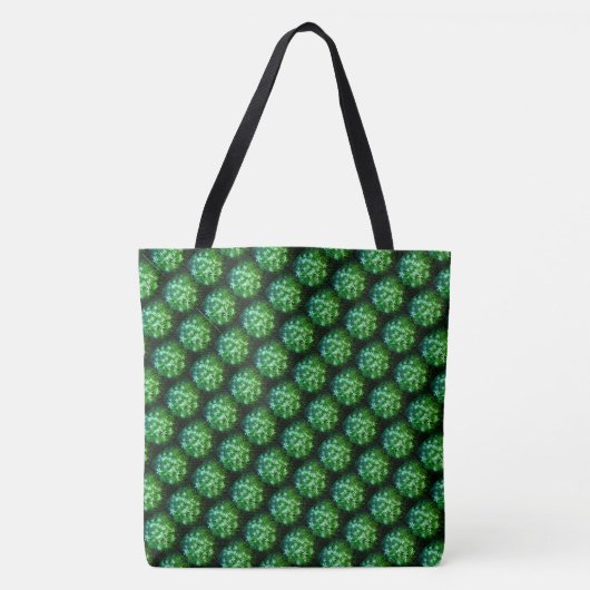 "Green Trellis" SchulterTasche Tasche (Vorderseite)