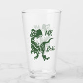 Green Trex the Boss Dino Glas (Rückseite)