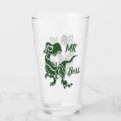 Green Trex the Boss Dino Glas (Vorderseite)