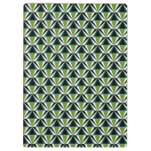 Green Triangles Klemmbrett (Rückseite)