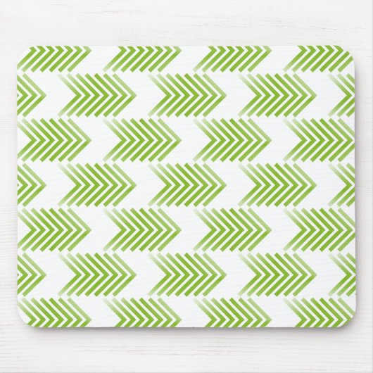 Green Tribal Arrow Muster Mousepad (Vorne)