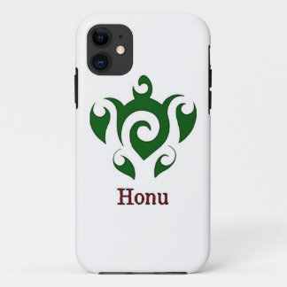 Green Tribal Hawaiian Sea Turtle Case-Mate iPhone Hülle