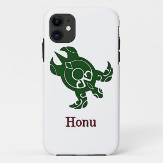 Green Tribal Sea Turtle auf weißem Case-Mate-iPhon Case-Mate iPhone Hülle