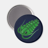 Green Trilobit Magnet (Vorderseite/Rückseite)