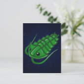 Green Trilobit Postkarte (Stehend Vorderseite)