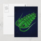 Green Trilobit Postkarte (Vorne/Hinten)