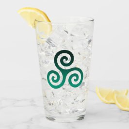 Green Triskele Glas