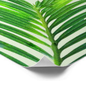 Green Tropical Funny Wäsche Room Zeichen Poster (Ecke)