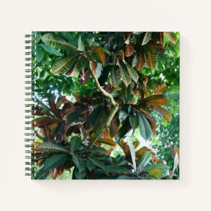Green Tropical Jungle Notebook Notizblock