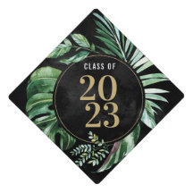 Green Tropical Leaf Abschluss 2021 Abschluss