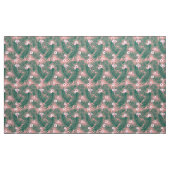 Green Tropical Palm Blätter mit Hibiskus Blume Stoff (Yard (91,4 cm))