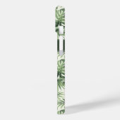 Green Tropical Palm Blätter Muster Case-Mate iPhone Hülle (Rückseite / Links)