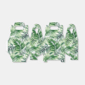 Green Tropical Palm & Monstera Blätter Geschenkschachtel (Ungefaltet)